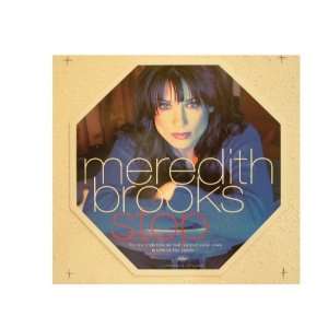Meredith Brooks Poster Flat in the shape of a stop sign