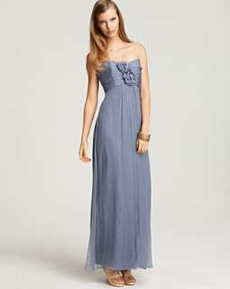 Amsale Strapless Rosette Gown   Womens   Bloomingdales