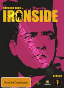Ironside   Season 7 NEW PAL Cult 7 DVD Set Raymond Burr Don Galloway D 
