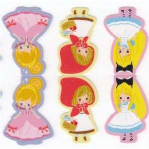  bookmark stickers fairy tale Alice princess Toys & Games