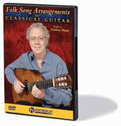 Folk Song Arrangements Classical Guitar Lessons Tab DVD  