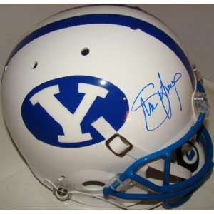  NEW Steve Young SIGNED F/S BYU Replica Helmet: Everything 