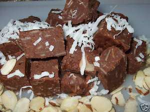 DeLiCiOuS Creamy Almond Delite Chocolate Fudge  