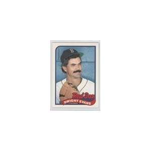    1989 Topps Tiffany #205   Dwight Evans Sports Collectibles