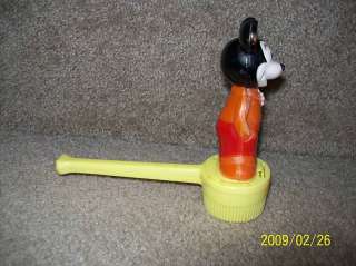 Vintage Mickey Mouse Celluloid Bubble Pipe  