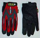 Pack of Mechanix Wear Impact Gloves  Red  Medium