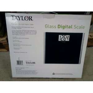  Taylor Glass Digital Scale Model 7552B 