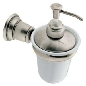   Kingsley Soap and Lotion Dispenser, Antique Nickel