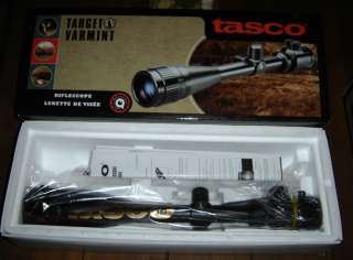 NEW TASCO VARMINT 6 24X42 RIFLE SCOPE MILDOT ILLUM RET 046162092804 