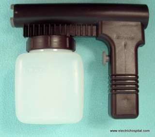 handle for use as a hand vac or cannister