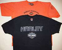 HARLEY DAVIDSON SCRUB YARD WORK GRUNGE T Shirt LOT of 2 size XL 