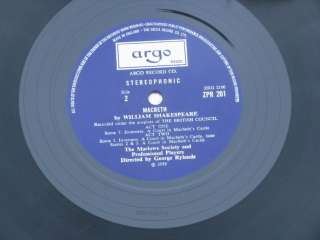WORKS OF SHAKESPEARE MACBETH BOX SET 3 LP Record HEAR 251  