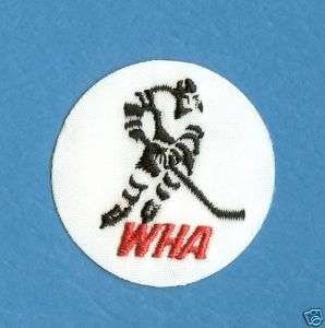 WHA World Hockey Association Small Jersey Patch Crest  