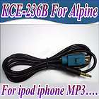 5mm aux input adapter interface cable alpine kce 236b