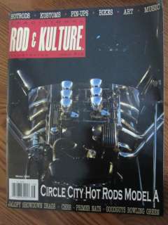 Rat Rod Hot Rod Rod & Kulture Issue #16  