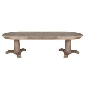  Belmont Oval Extension Dining Table: Home & Kitchen