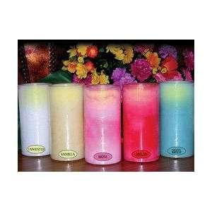 Battery Powered Flameless LED Candles Rose Scent by Viatek 