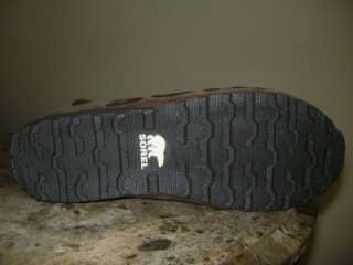 Sorel Shila TOBACCO Insulated Leather Boots VERY RARE Size 10/Euro 42 