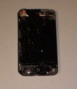 Apple IPOD TOUCH 32GB 4th Gen 4 iTouch A1367  PLAYER BROKEN SCREEN 