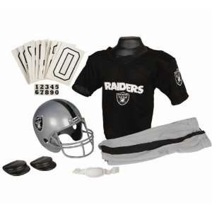  Oakland Raiders NFL Football Deluxe Uniform Set Size Small 