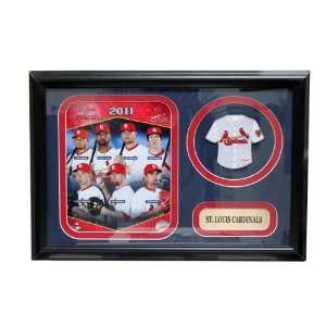  2011 St.Louis Cardinals 12x18 Miniature Jersey Frame   MLB 