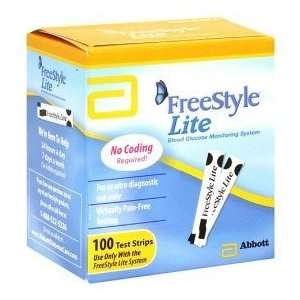  More Freestyle Lite Mail Order Glucose Test Strips   100 Test Strips 