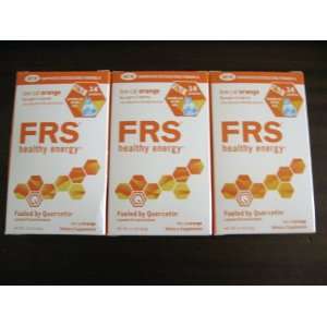 FRS 3 Boxes of FRS Diet Orange Healthy Energy Powdered Drink Mix 14 