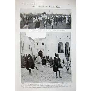    1908 Abdul Aziz Citadel Tangier Garrison Marrakesh