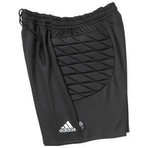  adidas Mens Basic Goalie Shorts Black/Medium Sports 