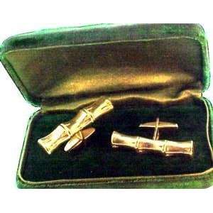  Vintage Lucien Piccard 14k Gold Cuff Links Jewelry