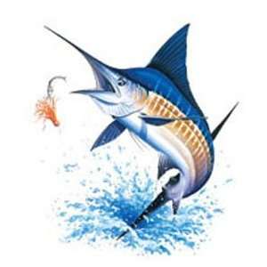  T shirts Aquatic Sea Life Fish Blue Marlin Xl 