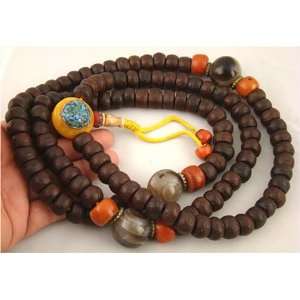   Tibetan YOGI Meditation BODHI SEED Mala/Gemstones ~ 