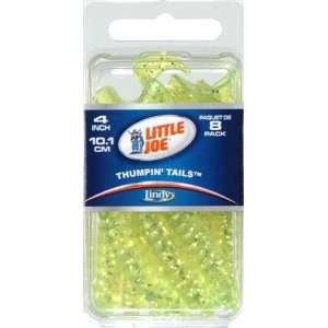  Lindy Little Joe   Grubs 4 Chartreuse/M Flk 8 Pac Sports 