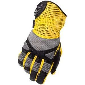 Tourmaster Cortech GX Air Mens Motorcycle Gloves Yellow Extra Small XS 