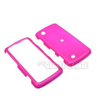 Rubber Cover Hard Case For LG Chocolate Touch Verizon +  