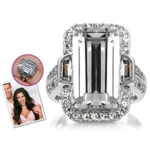  Kim Kardashian Inspired Engagement Ring 20 TCW   Large 