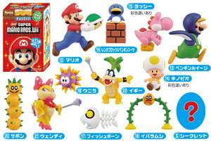 Furuta Super Mario Bros.wii part.2 Basic set of 11 (Yoshi , Toad 
