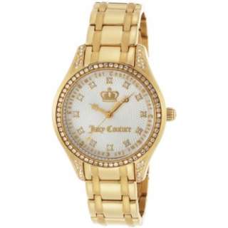 Juicy Couture Womens 1900657 Lively Gold Plated Bracelet Watch 