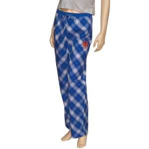  New York Mets Ladies Royal Blue Kona Pajama Pants Sports 