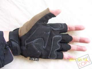 Mechanix Wear M Pact Gloves Fingerless Half Finger black/brown S/M/L 