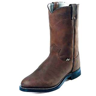 Mens JUSTIN Cowboy Boots Crazy 10 Leather JB3001  
