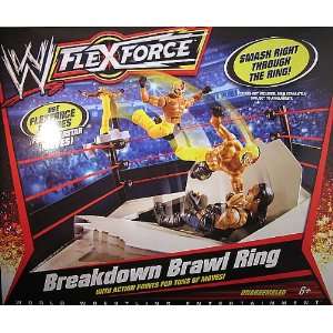   BRAWL FLEX FORCE WWE TOY WRESTLING RING PLAYSET Toys & Games