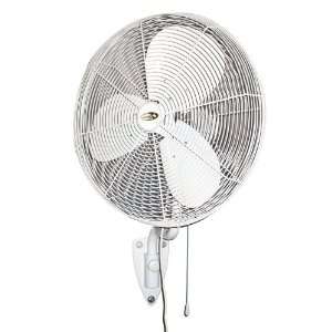  Indoor/Outdoor Oscillating Wall Fan   White