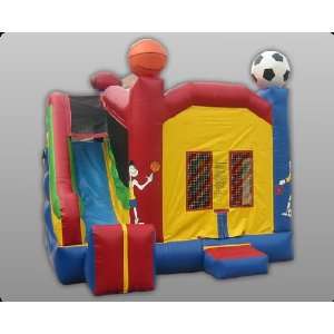  4 in 1 Sports Combo Inflatable House   Great for Rental 