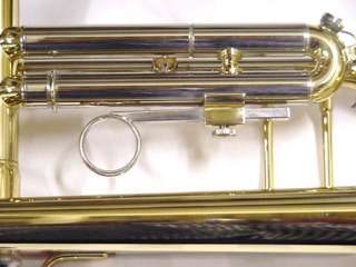 New X/P Series Antigua AX602L trumpet with case and Selmer trumpet 
