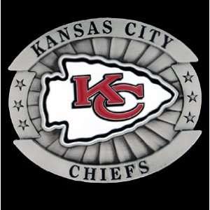  Kansas City Chiefs Oversized Belt Buckle   NFL Football 