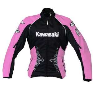  Kawasaki Rocket Kaw Jet Z Jacket Ladies Pink/Black X Small 