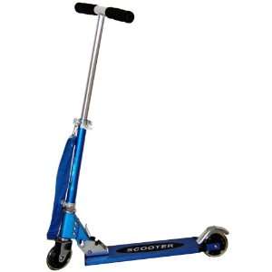 Kick Scooter with Lightening Wheels (Blue)  Sports 