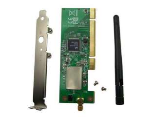   11b/g Wireless PCI WLAN Ethernet Network Adapter WiFi Card for Desktop