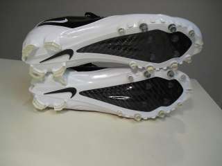 New Nike Zoom Vapor Carbon Fly TD White Black sz 12 Football Cleats 